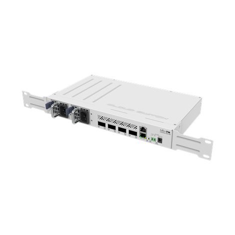 MikroTik | Cloud Router Switch | CRS504-4XQ-IN | No Wi-Fi | 10/100 Mbit/s | Ethernet LAN (RJ-45) ports 1 | Mesh Support No | MU- - 4